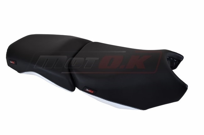 Seat cover for BMW R1200GS LC '13-'18 black-white
