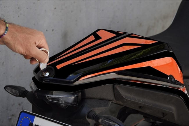 Capot de selle avec coffre de rangement pour KTM 390 Adventure 2020-2023