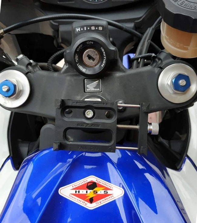 Soporte para teléfono inteligente de yugo de vástago de horquilla para Honda CBR600F 2011-2013