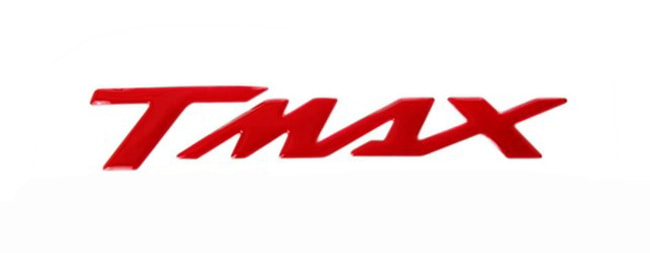 Ανάγλυφο αυτοκόλλητο κόκκινο Yamaha T-Max