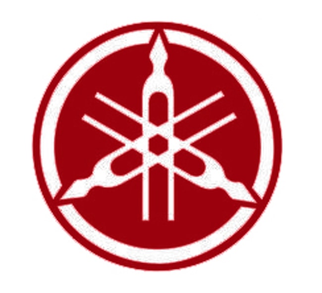 Naklejka z emblematem Yamaha