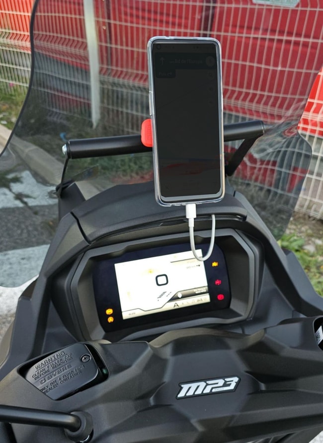 Suport smartphone / GPS pentru Piaggio MP3 400 / MP3 530 hpe 2022-2024