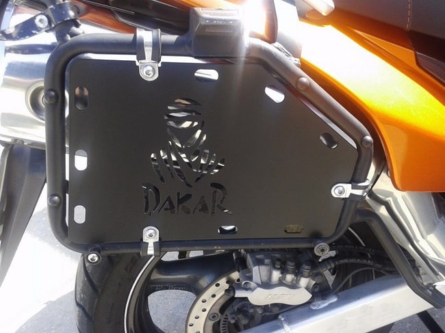 Dakar pannier rack filler plates for BMW/KTM/Honda/Yamaha/Suzuki/Kawasaki adventure models