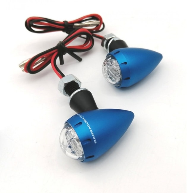 Intermitentes Barracuda S-LED azul (par)