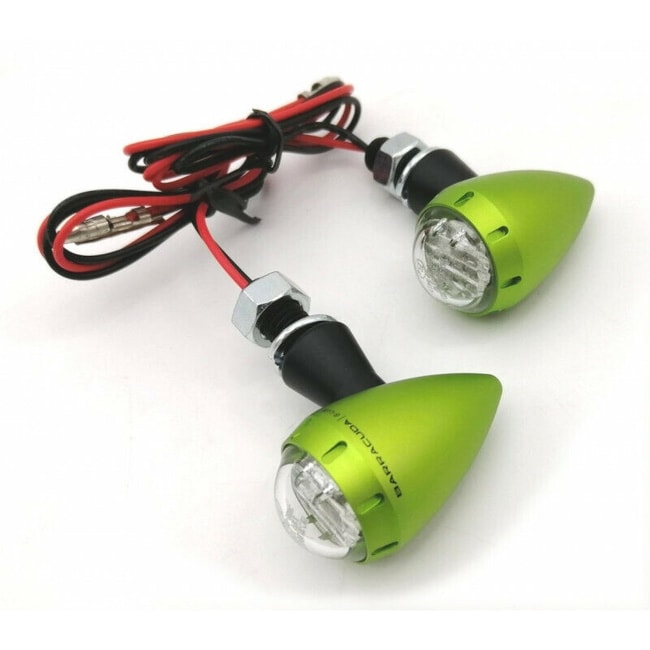 Barracuda S-LED indicators green (pair)