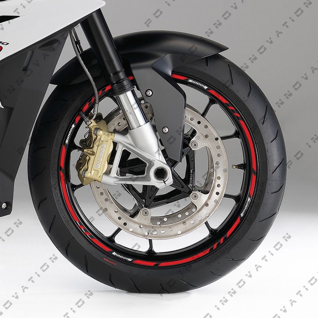 Cinta adhesiva para ruedas BMW S1000R con logos