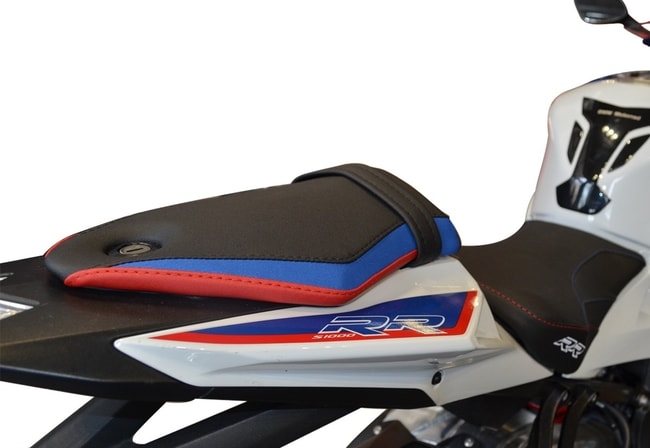 Capa de assento para S1000RR K46 2015-2018 azul-vermelho