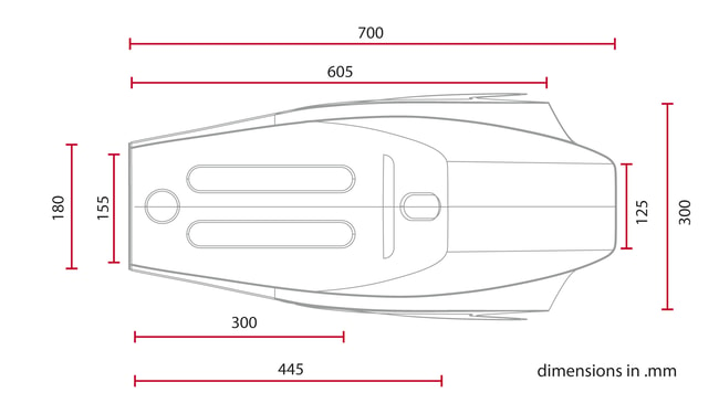 Assento Universal Flat Track "D-Racer" (preto)