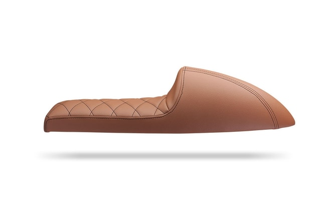 Selle Universal Cafe Racer "FL Classic" (marron clair)