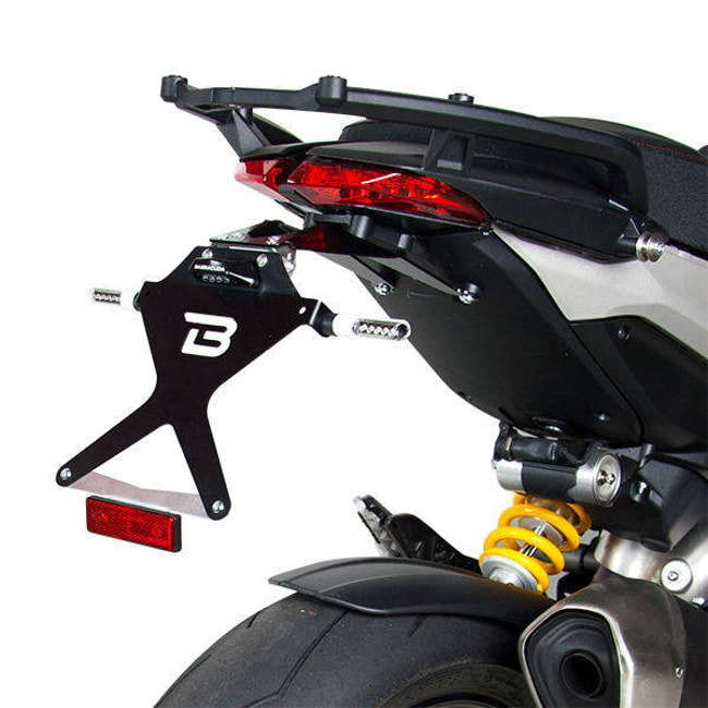 Barracuda license plate kit for Ducati Hypermotard / Hyperstrada 821 2013-2015