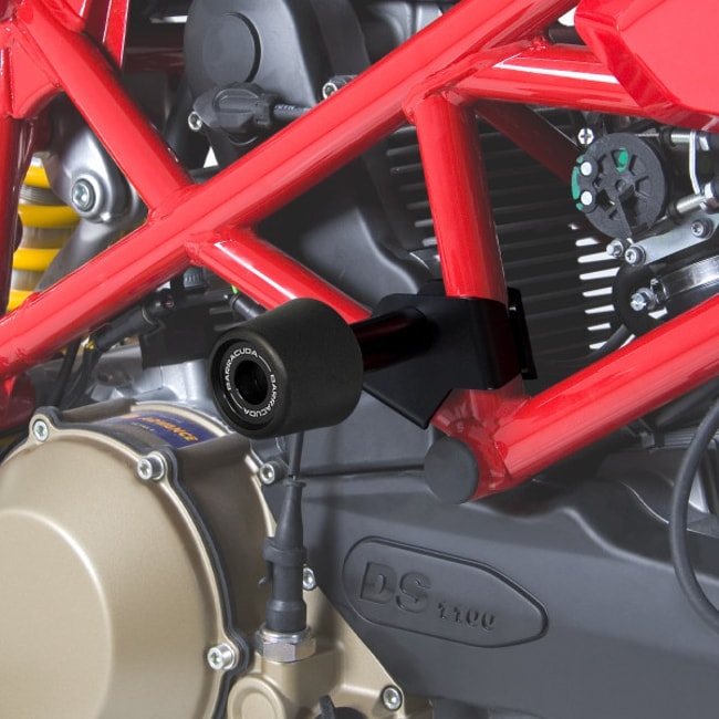 Barracuda crash pads for Ducati Hypermotard 796 / 1100 2006-2012