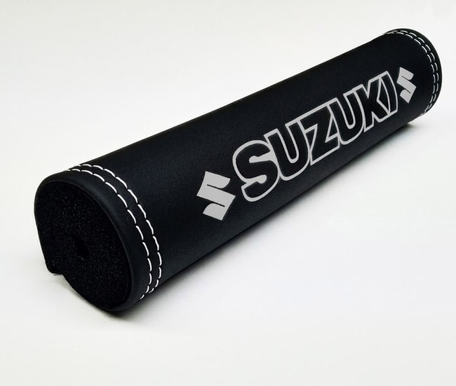 Protector manillar Suzuki (logotipo plata)