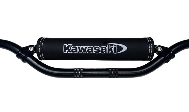 Mousse de guidon Kawasaki (logo argent)