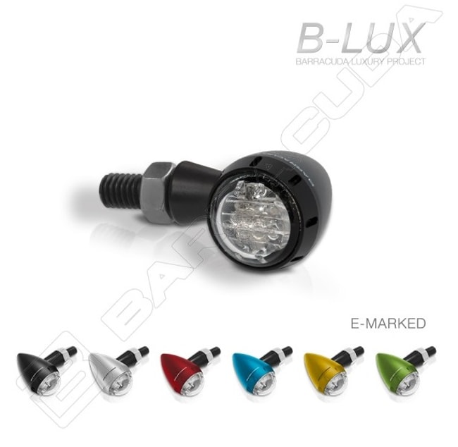 Barracuda S-LED indicators black (pair)