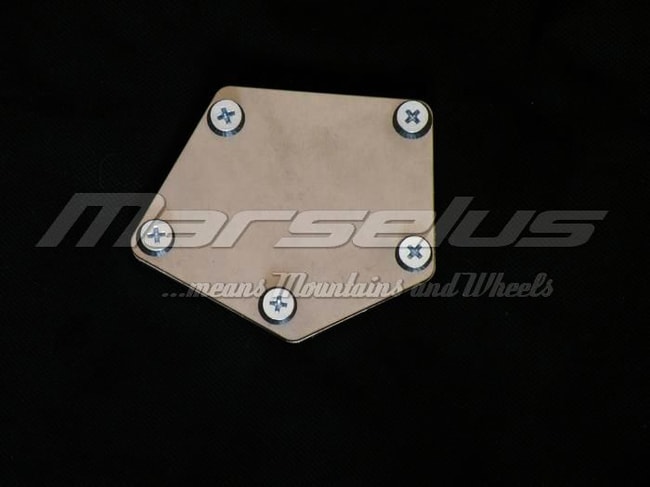 Side stand extension plate for BMW R1100GS '94-'96 silver