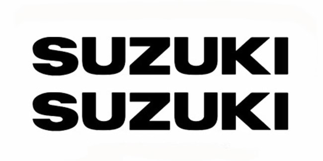 Suzuki dekoratif çıkartmalar