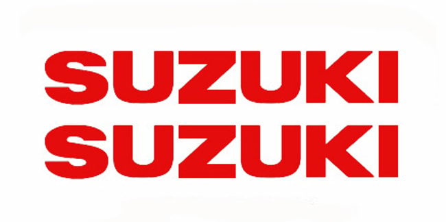 Suzuki decorative stickers
