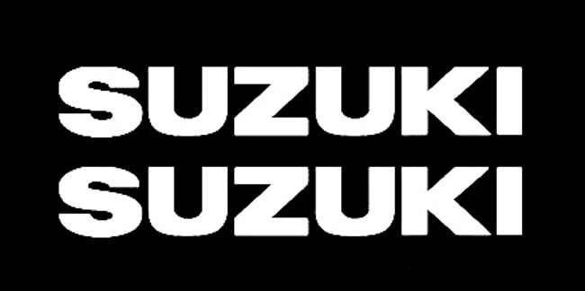 Suzuki-Reservoir-Aufkleber