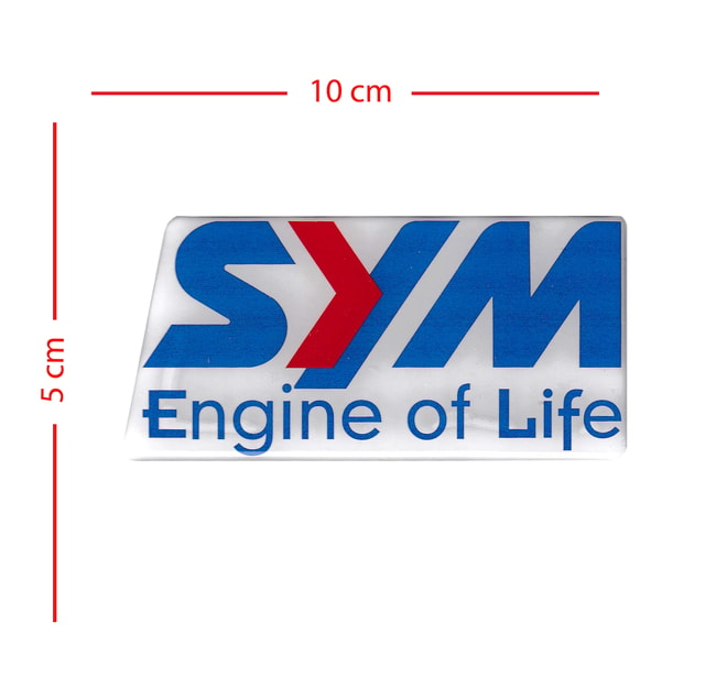 SYM 3D sticker
