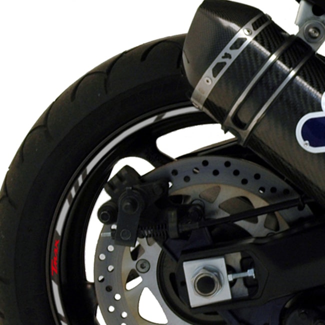 Kit de adesivos para rodas Yamaha T-Max con logos