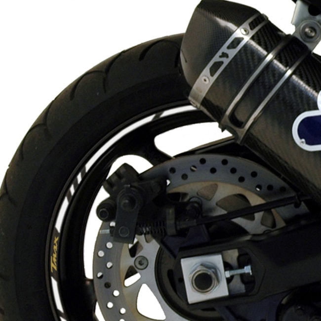 Cinta adhesiva para ruedas Yamaha T-Max con logos