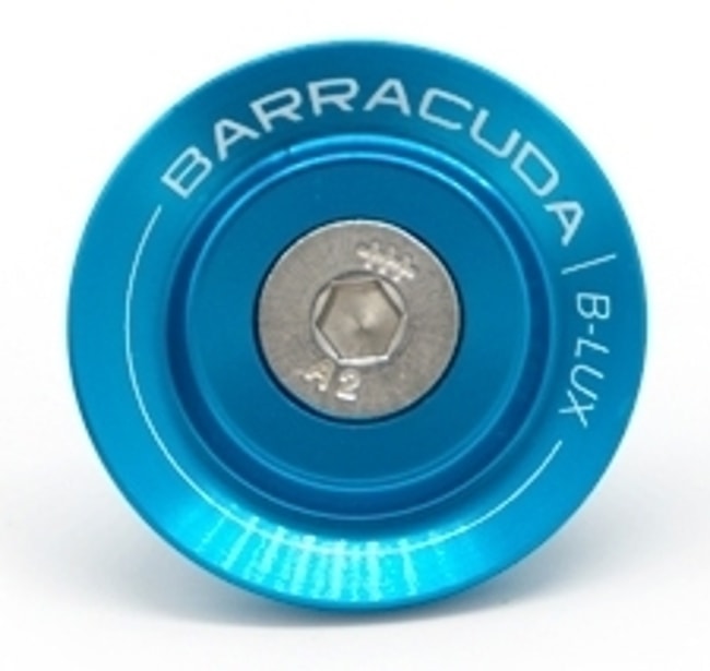 Caps for Barracuda crash pads (blue)