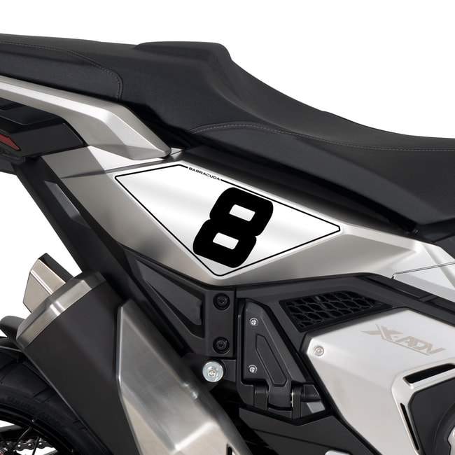 Barracuda number plate kit for Honda X-ADV 2021-2022