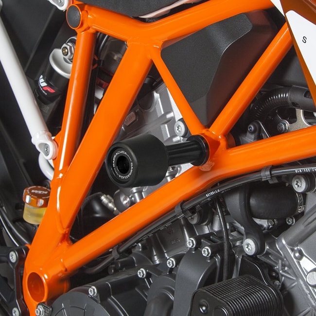 Barracuda crashpads voor KTM Superduke 1290 2013-2019