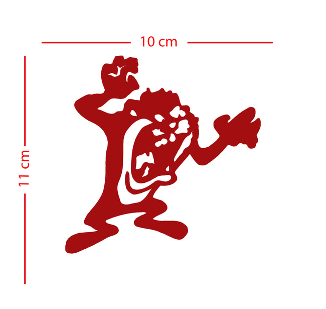 Tazmaanse duivel (TAZ) sticker