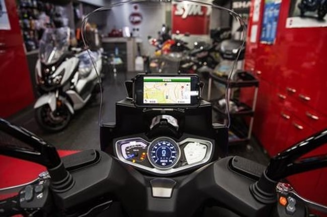 Smartphone / GPS cockpit bracket for Kymco Xciting-S 400 2018-2023