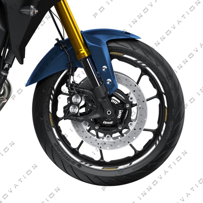 Cinta adhesiva para ruedas Yamaha Tracer con logos