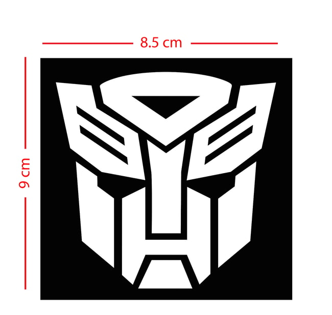 Transformers Autobots klistermärke