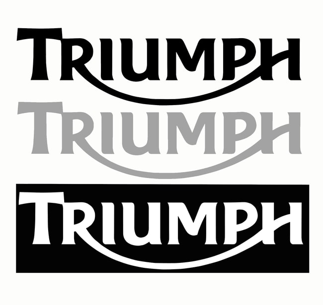 Triumph rezervuar çıkartmaları