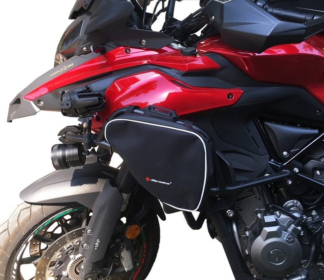 Bags for crash bars for Benelli TRK 502 / X 2017-2023