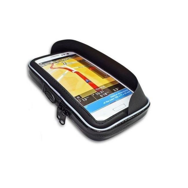 Suporte para GPS Cockpit e suporte para smartphone com para-sol para Piaggio Beverly 300 / 350 2010-2020