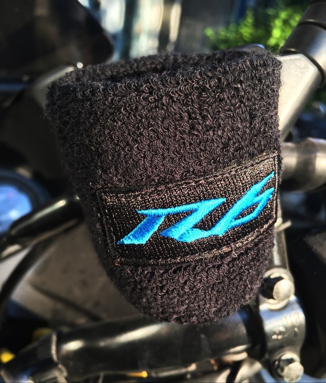 Chaussette de réservoir de liquide de frein/embrayage pour Yamaha YZF-R6 bleue