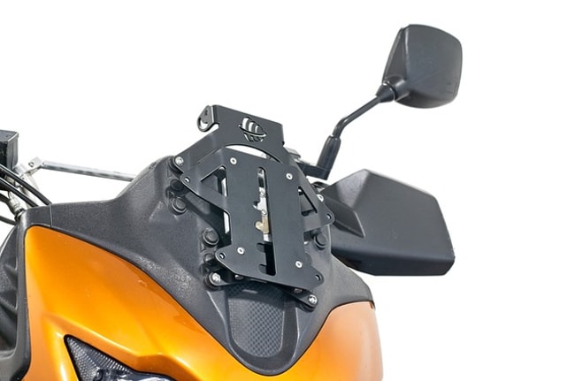 Ajustador de pára-brisa com suporte GPS para Suzuki V-Strom DL650 2012-2016