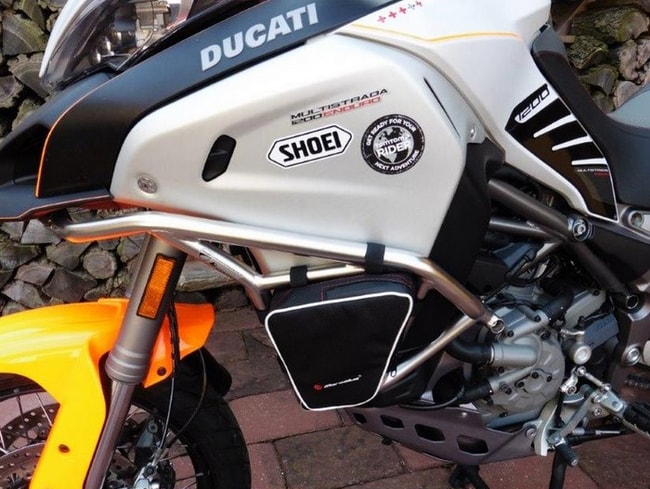 Ducati Multistrada 1200 Enduro 2016-2019 için Touratech çarpma çubukları için çantalar