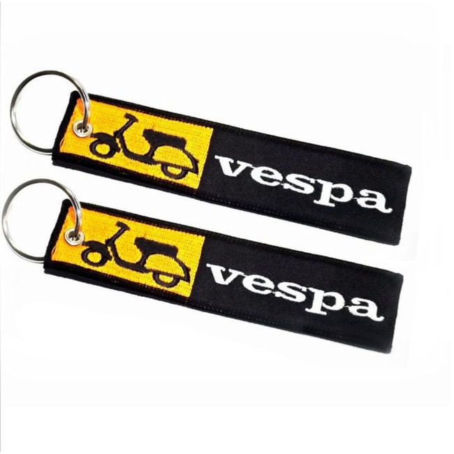 Porte-clés double face Vespa (1 pièce)