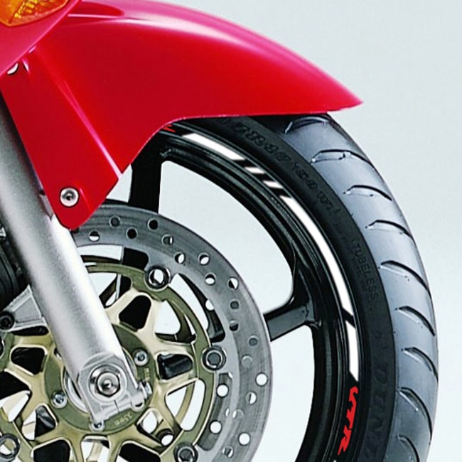 Cinta adhesiva para ruedas Honda VTR con logos