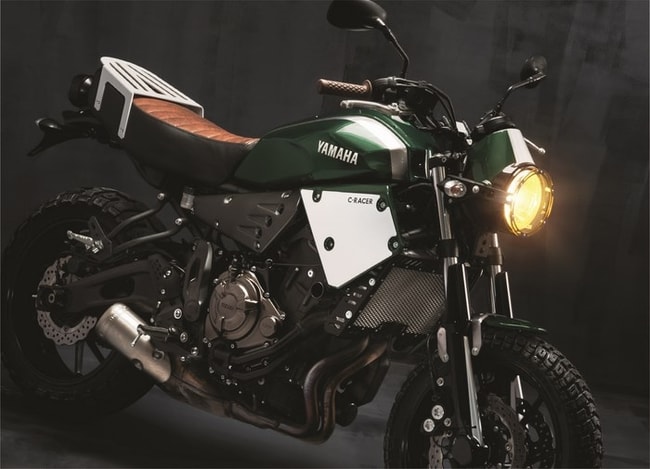Yamaha XSR 700 2016-2020 için Scrambler / Cafe Racer bagaj rafı