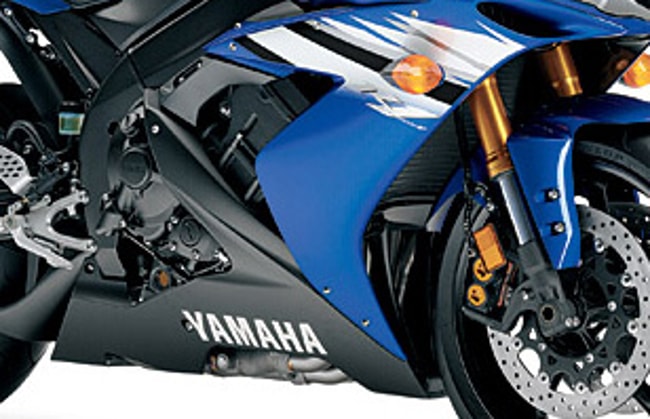 Yamaha engine spoiler stickers