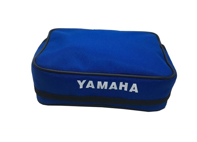 Yamaha achtertas blauw