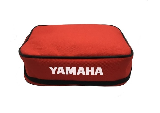 Yamaha achtertas rood