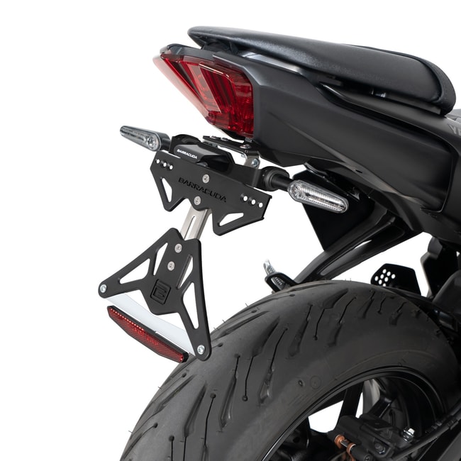 Barracuda license plate holder for Yamaha MT-07 2021-2023 specific for original turn signals