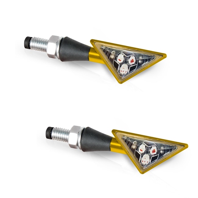 Barracuda Z-LED indicators gold (pair)