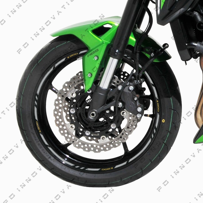Strisce ruote Kawasaki Z900 con logo