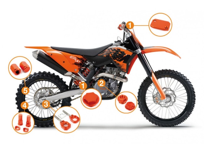 Off road kit for KTM SX 125 '13-'15 / SX 150 '13-'15