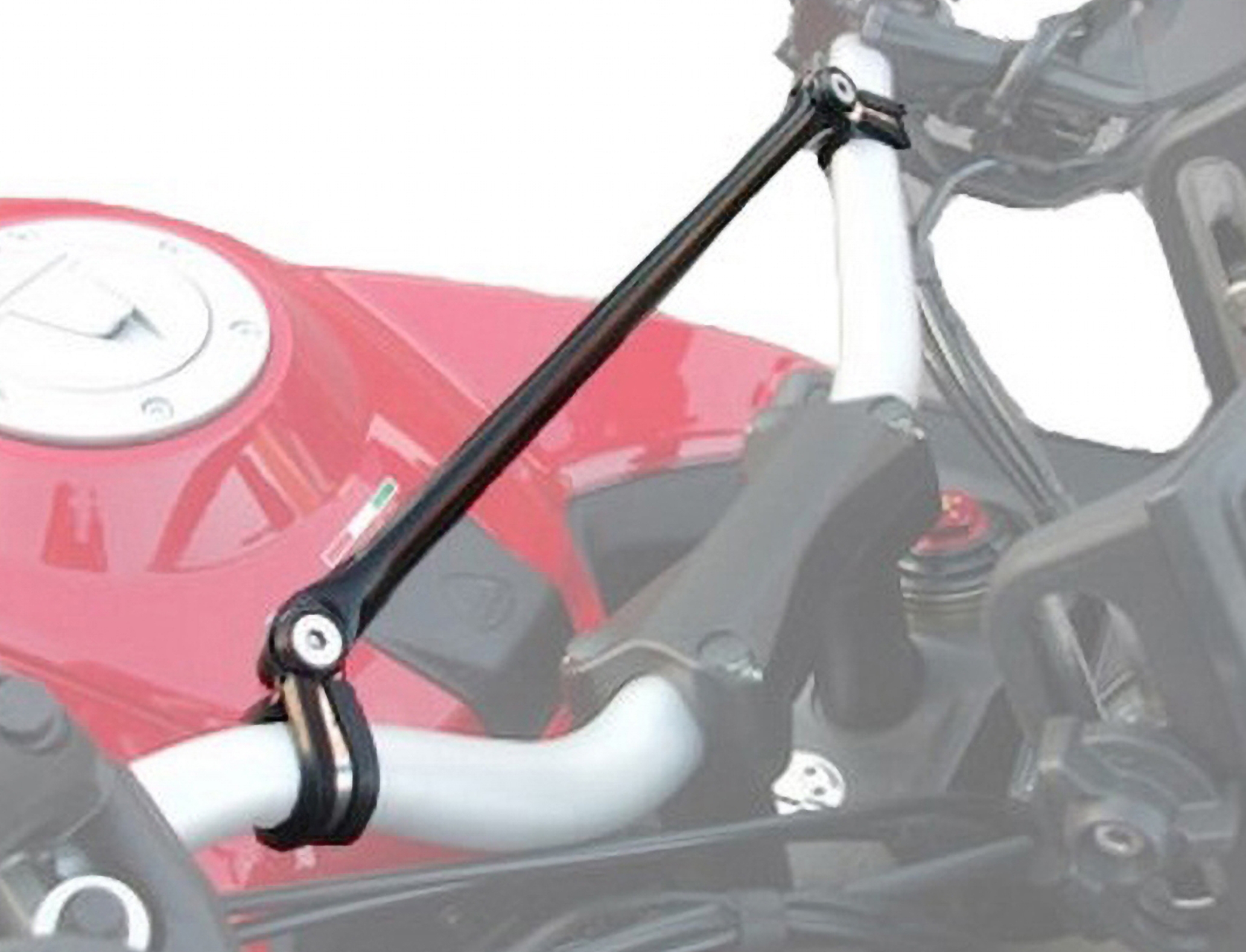 Handlebar crossbar 27.5 cm black color