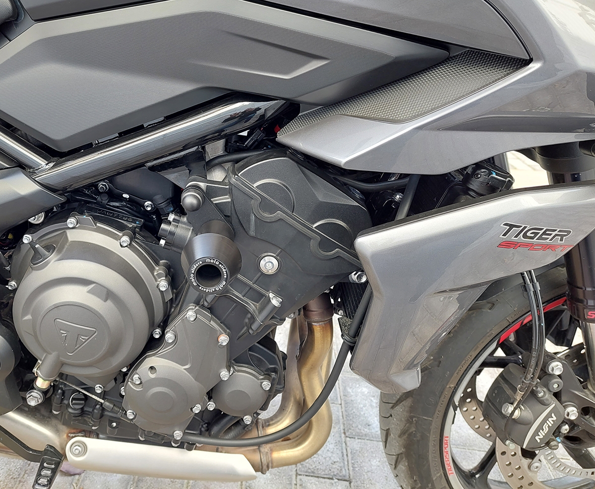 Frame Sliders Motorcycle Frame Crash Pads For Trident 660 Tiger Sport